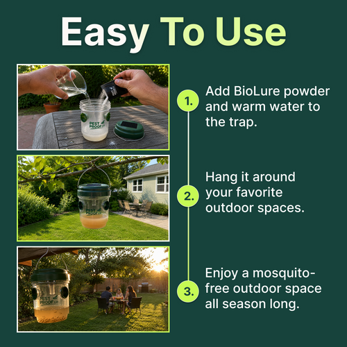 BiteShield Mosquito Trap Set