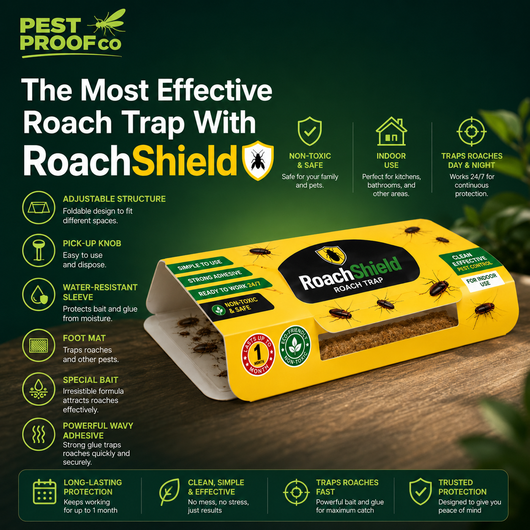 RoachShield - Floor Roach Traps