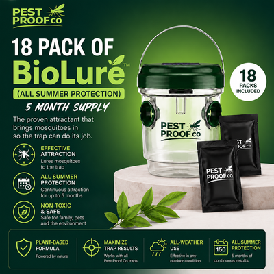 18 Pack Of BioLure (ALL SUMMER PROTECTION - 5 MONTHS)