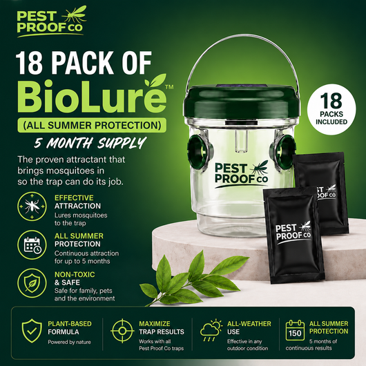 18 Pack Of BioLure (ALL SUMMER PROTECTION - 5 MONTHS)